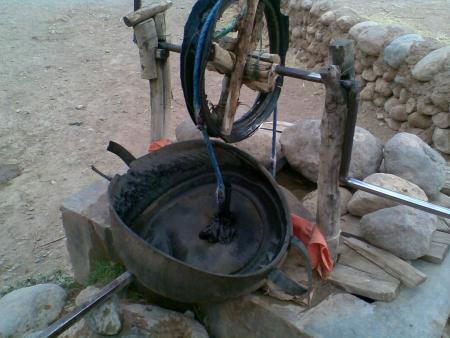 le puits de l'eau