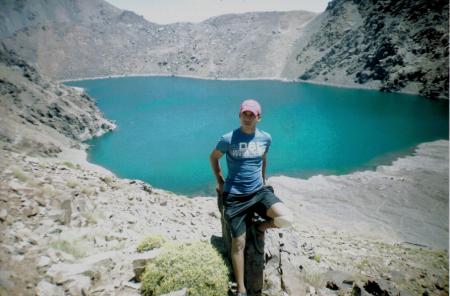 c'est moi en haut de lac